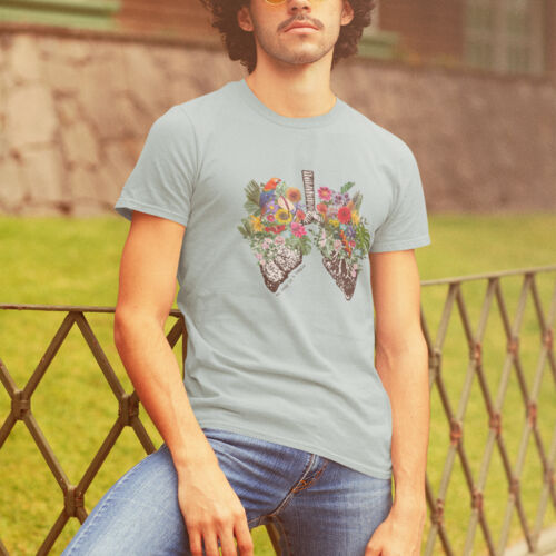 My Body is a Temple Tee Men's Size Coloured Thumbnail