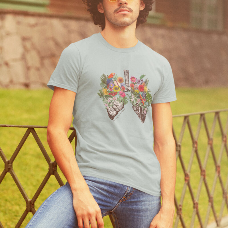 My Body is a Temple Tee Men's Size Coloured Thumbnail