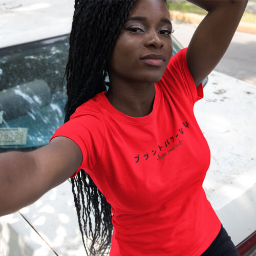 Plant Powered Bitch Tee Women's Size Coloured Thumbnail