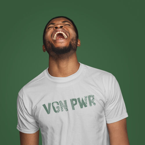 VGNPWR Green Logo Men's Size Tee Coloured Thumbnail