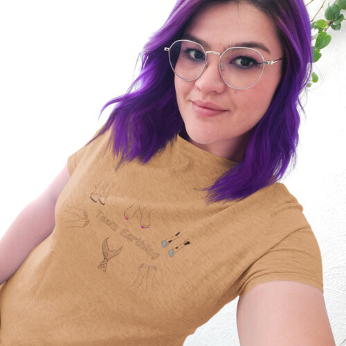 Team Earthling Women's Size Tee Coloured Thumbnail