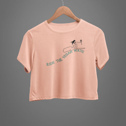 Ride The Vegan Wave Crop Coloured Thumbnail