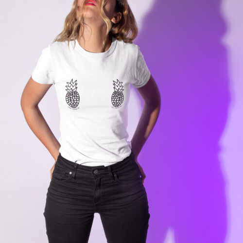 Plant Powered Bae Women's Size Tee White Thumbnail