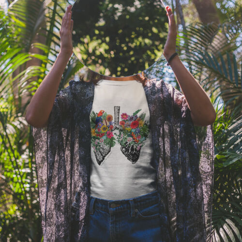 My Body is a Temple Tee Women's Size White Thumbnail