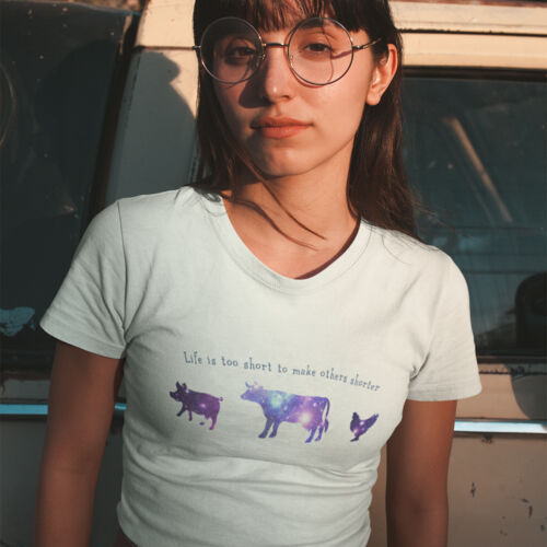 Life Is Too Short To Make Others Shorter Women's Size White Thumbnail