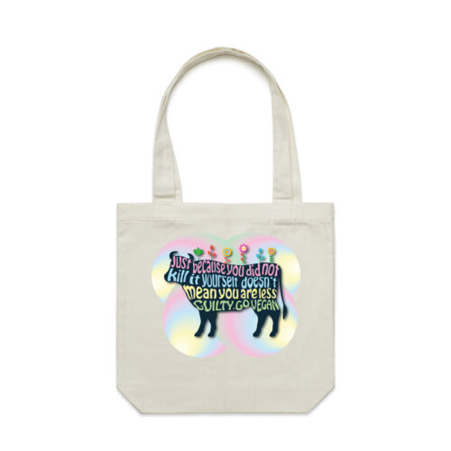 Cow Silhouette Tote Bag Thumbnail