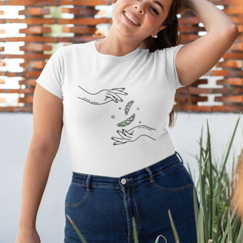 Plant Eater. Animal Lover. Women's Tee White Thumbnail