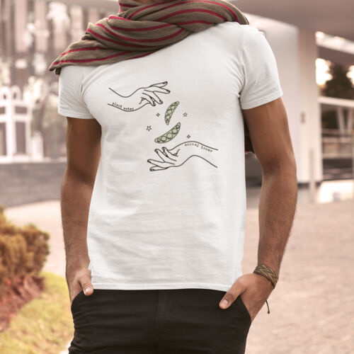 Plant Eater. Animal Lover. Men's Tee White Thumbnail